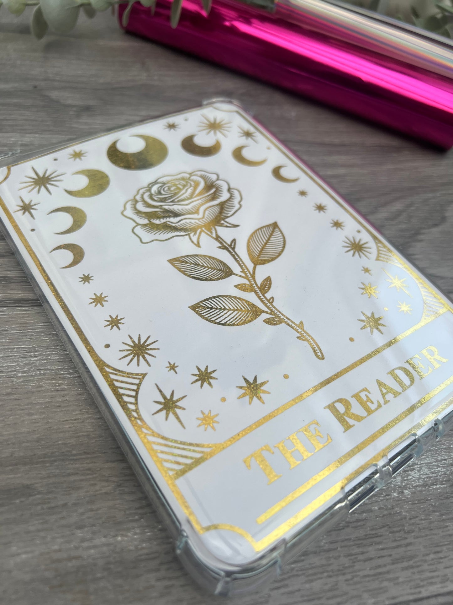 Personalised Foiled kindle case insert