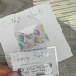 Birthday Card - with Mini envelope & gift ticket