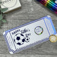 Football Dad, Father’s Day Personalised scratch card