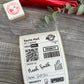 Personalised Santa Mail tracked label x 10