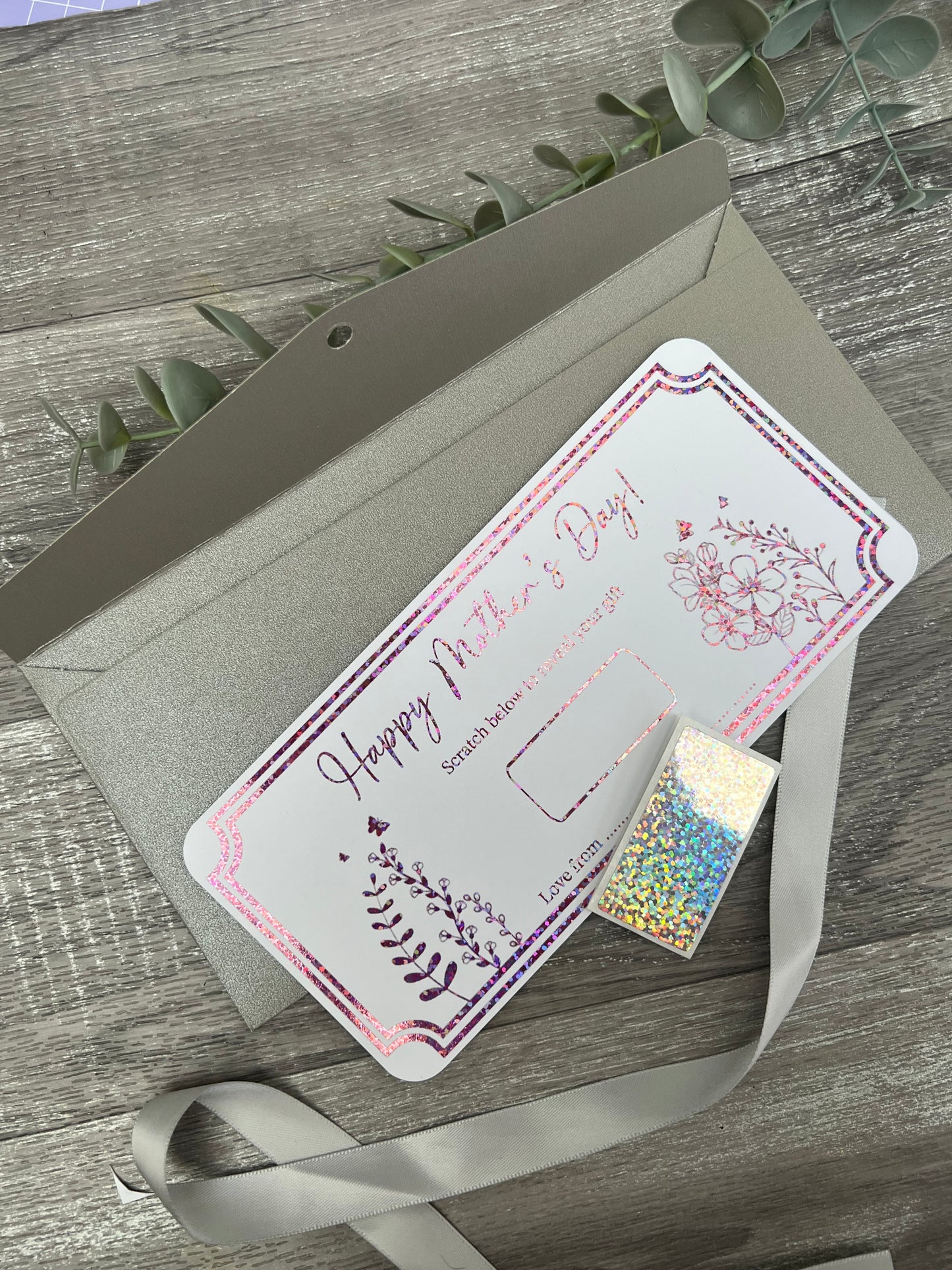 Mother’s Day create your own scratch card
