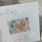 Birthday Card - with Mini envelope & gift ticket