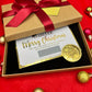Luxury Christmas hat design  scratch card & coin gifting set