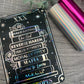 Personalised Foiled kindle case insert