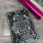 Personalised Foiled kindle case insert