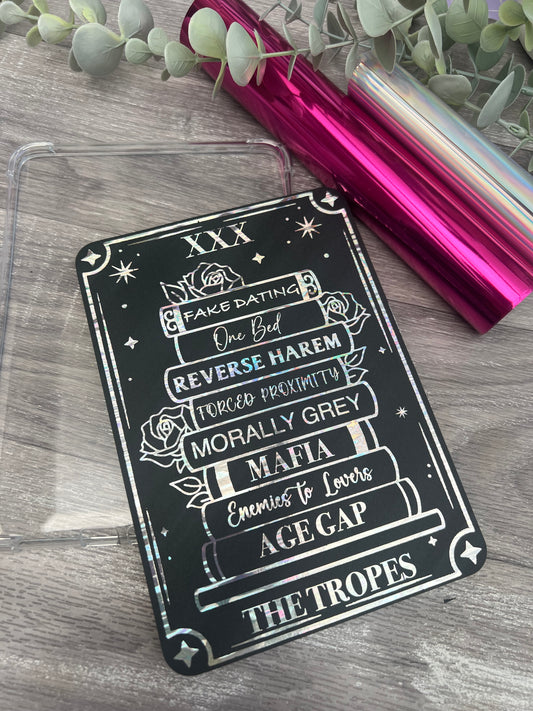 Personalised Foiled kindle case insert