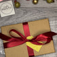 Luxury Christmas hat design  scratch card & coin gifting set