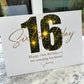 Sixteen today, sixteenth birthday card boy/girl personalised